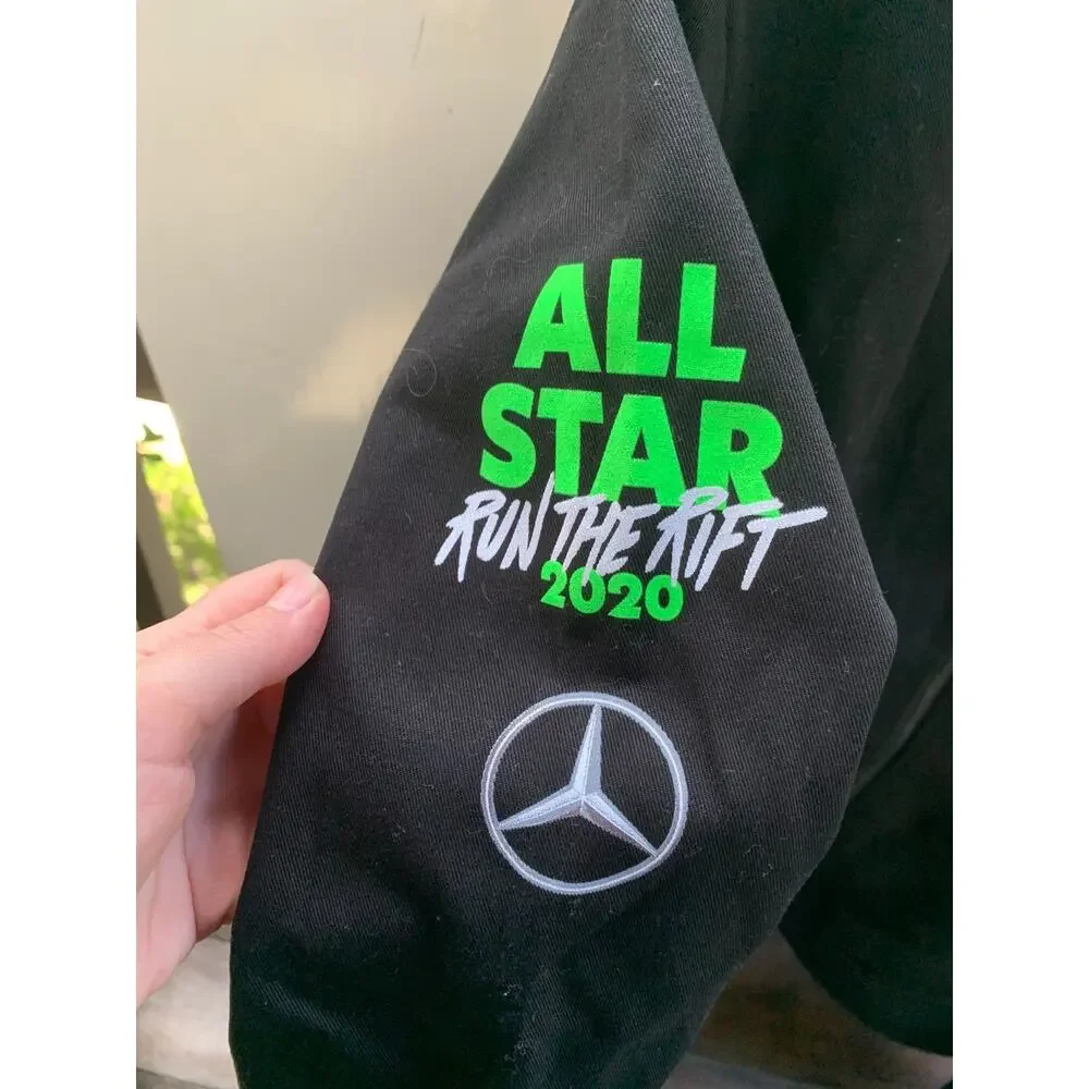 Riot Games League Of Legends Vallorant All Star Run The Rift Jacket Black Sz L